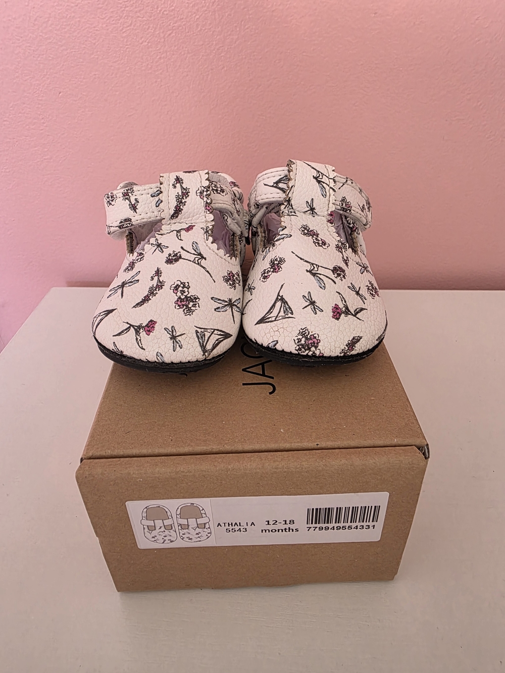 Jack & Lily Floral Mary Jane Kids Shoes